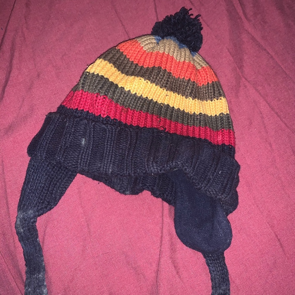Hat with ball
